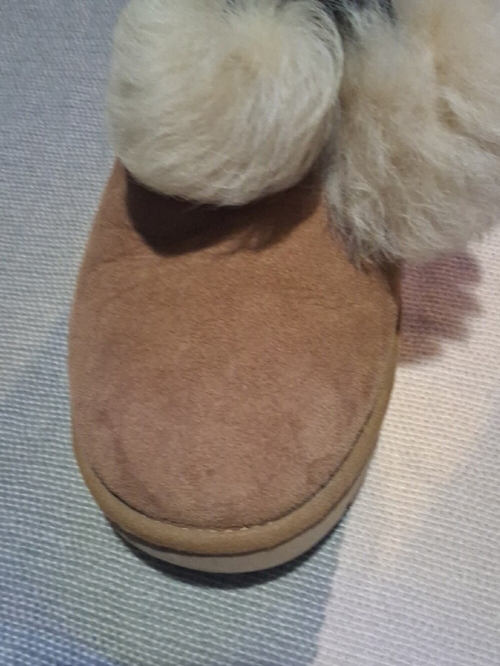 UGG Chestnut Brown Shearling-Lined Short Booties - Picture 4 of 16